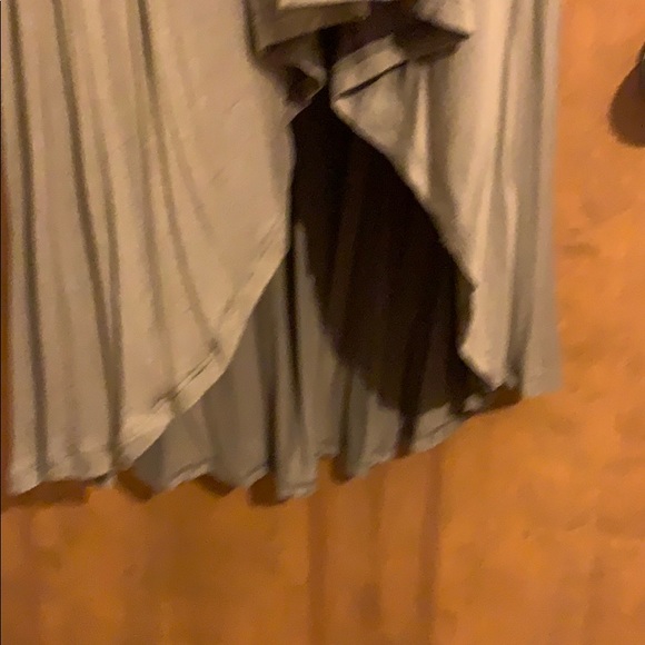 FOREVER 21 Strapless / Halter dress MED hi low hem - Picture 6 of 7